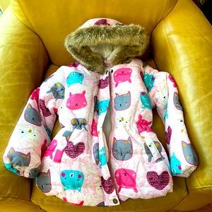 Girl winter jacket